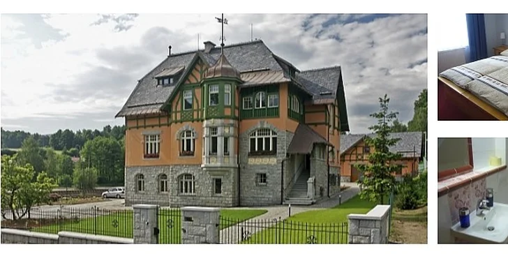 Víkendový pobyt pro dva v luxusní secesní Vile