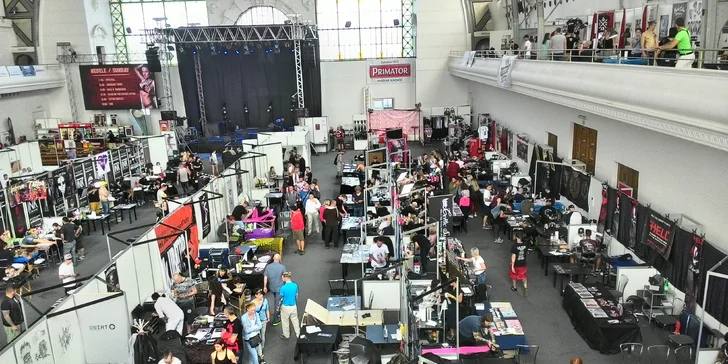 Vstupenka na mezinárodní tatérský festival Tattoo Convention 18.–20. 5. 2018