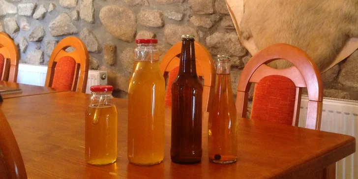 Domů si jako výslužku odvezete 5 či rovnou 10 litrů vámi připraveného nápoje.