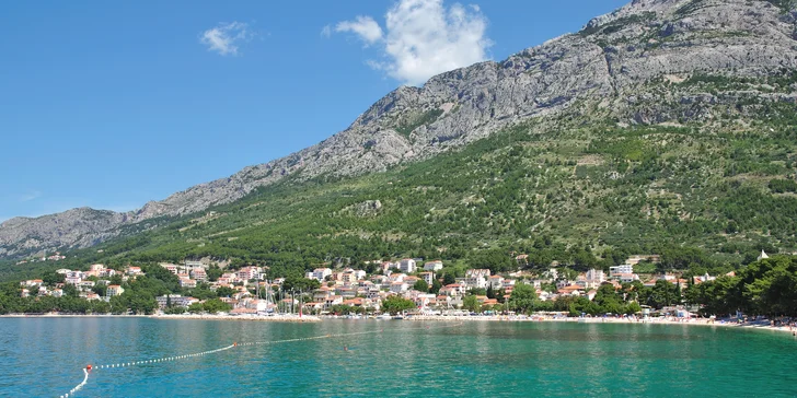 Báječná dovolená v letovisku Baška Voda na 7 nocí: výběr ze 2 druhů ubytování