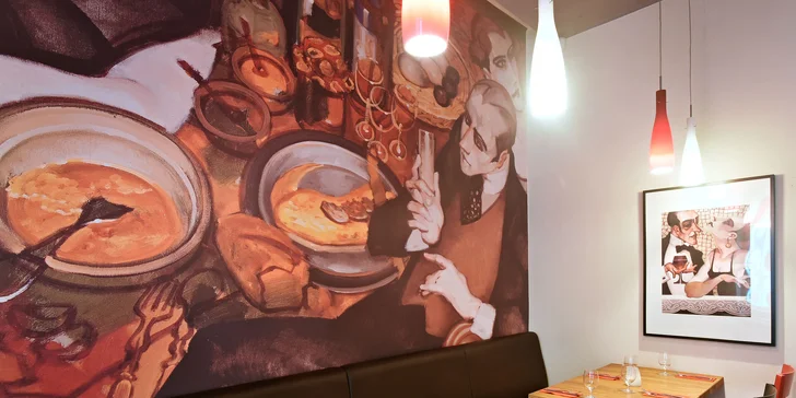 A jednoduše skvostné je i prostředí restaurace.