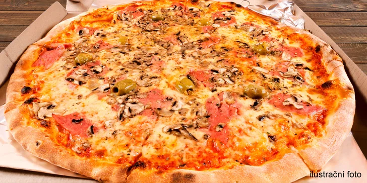 Když se vám nechce doma vařit: 2 čerstvě upečené pizzy přímo k vám domů