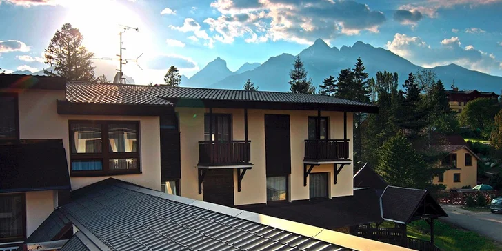 Špičkový hotel pod Tatrami: Wellness, vstup do aquaparku a luxusní jídlo pro dva