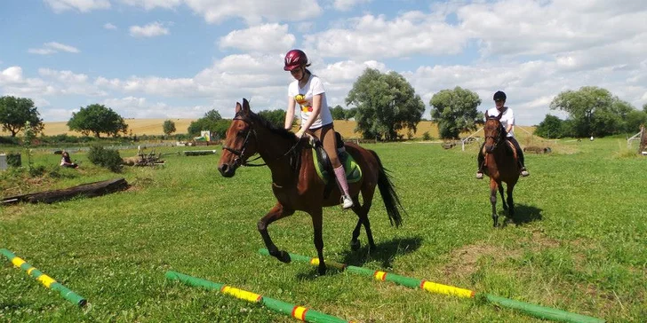 Týdenní jezdecký tábor pro děti od 7 let pro začátečníky i pokročilé