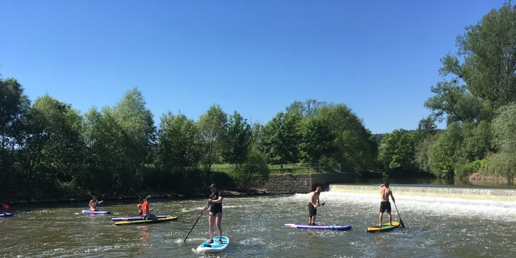 Vodní dobrodružství: sjíždění řeky Odry či Opavy na paddleboardu