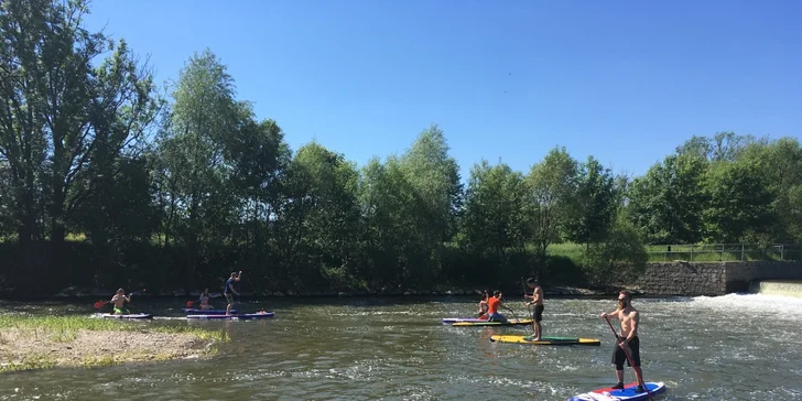 Vodní dobrodružství: sjíždění řeky Odry či Opavy na paddleboardu