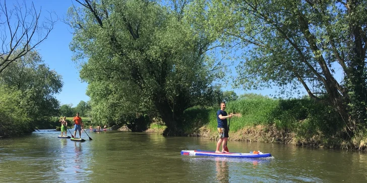 Vodní dobrodružství: sjíždění řeky Odry či Opavy na paddleboardu