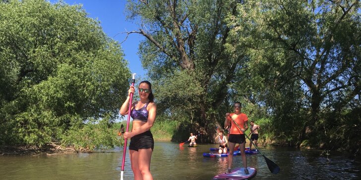 Vodní dobrodružství: sjíždění řeky Odry či Opavy na paddleboardu