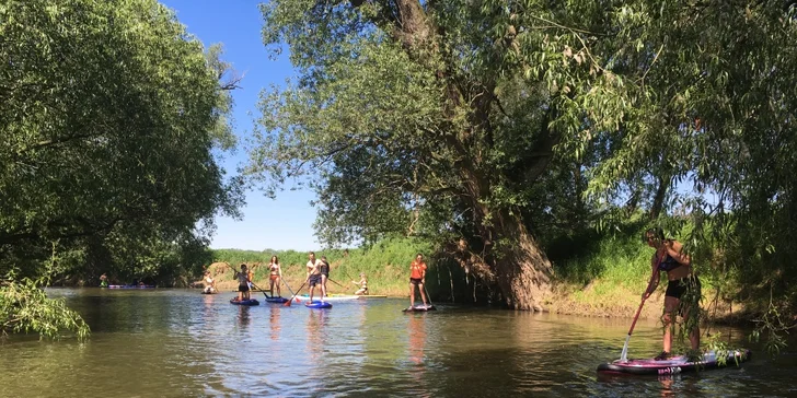 Vodní dobrodružství: sjíždění řeky Odry či Opavy na paddleboardu
