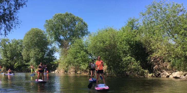 Vodní dobrodružství: sjíždění řeky Odry či Opavy na paddleboardu