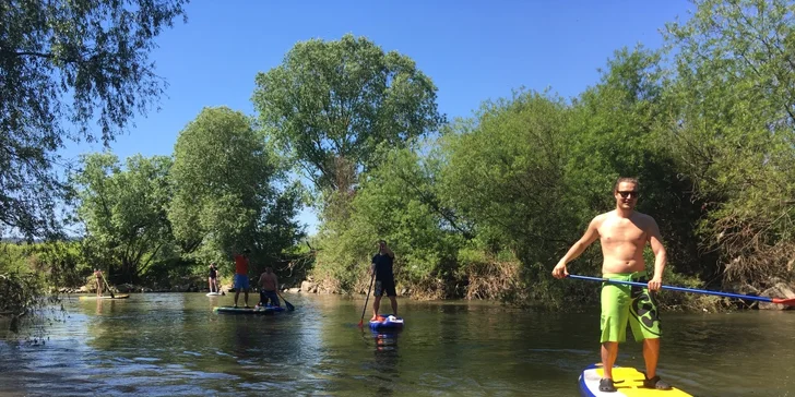Vodní dobrodružství: sjíždění řeky Odry či Opavy na paddleboardu