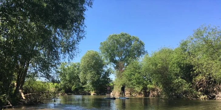 Vodní dobrodružství: sjíždění řeky Odry či Opavy na paddleboardu