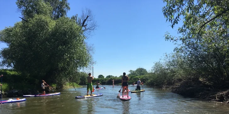 Vodní dobrodružství: sjíždění řeky Odry či Opavy na paddleboardu