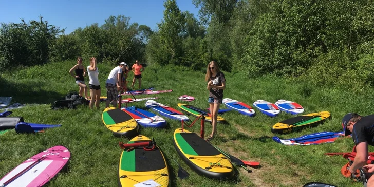 Vodní dobrodružství: sjíždění řeky Odry či Opavy na paddleboardu