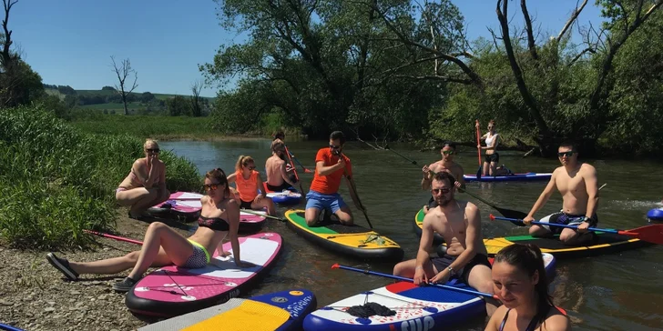 Vodní dobrodružství: sjíždění řeky Odry či Opavy na paddleboardu