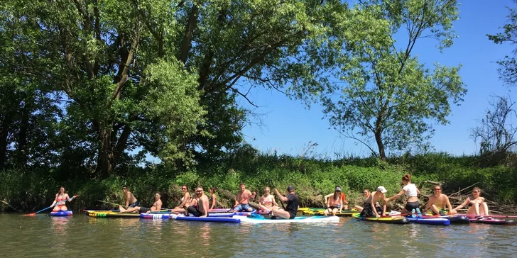 Vodní dobrodružství: sjíždění řeky Odry či Opavy na paddleboardu