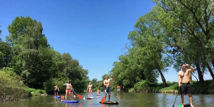 Vodní dobrodružství: sjíždění řeky Odry či Opavy na paddleboardu