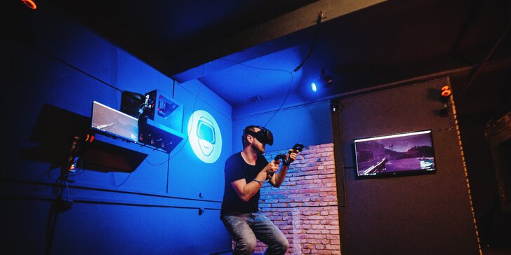 Virtuální realita v centru Brna: 60 nebo 120 minut hry až pro 6 osob