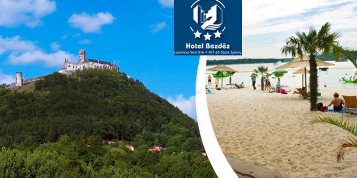 3 nebo 5 dní v Hotelu Bezděz u Máchova jezera