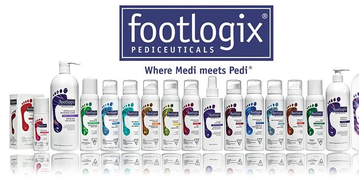 Kompletní pedikúra profesionální kosmetikou footlogix