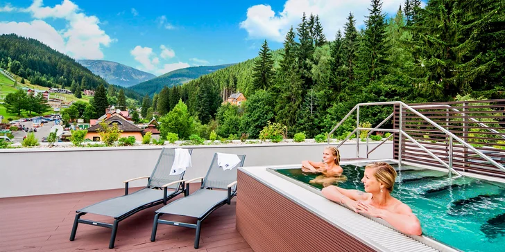 Božský pobyt v Peci pod Sněžkou: luxusní apartmány, snídaně a wellness
