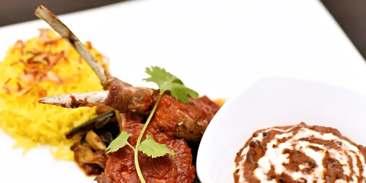 Indie, jak ji neznáte: Degustační vegetariánské nebo masové menu pro dva