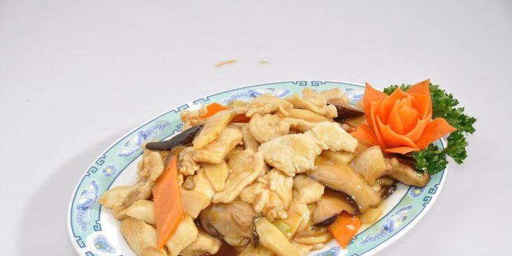 Pochutnejte si exoticky: čínské menu pro 2 osoby v restauraci Shanghai