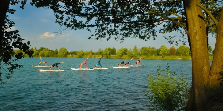 Hodinový pronájem beachvolejbalového kurtu ve Wake Parku Náklo
