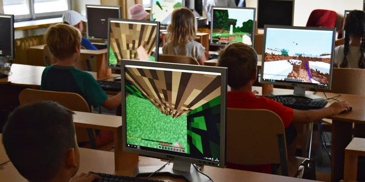 Minecraft & dobrodružství: Dětský příměstský tábor v anglicky mluvícím prostředí