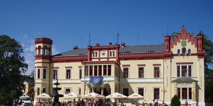 Pobyt s kouzlem minulosti: Zámek či Mlýn Mostov s polopenzí, wellness i masáží