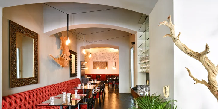 Dárkový voucher v hodnotě 1000 Kč do fusion restaurace na Ovocném trhu