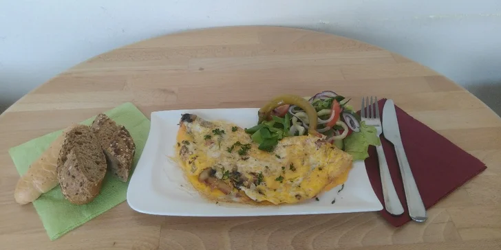 Naberte sílu kdykoliv během dne slaným či sladkým snídaňovým menu dle výběru