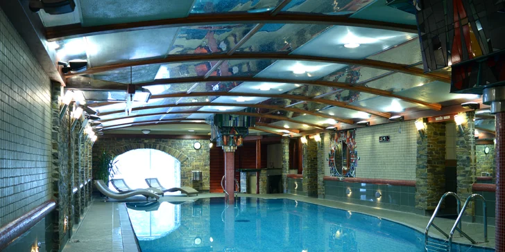 Aktivní pobyt v Hrabovském údolí pod Velkou Fatrou: polopenze a wellness pro 2