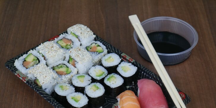 Asie do vašeho obýváku: rozvoz kvalitního sushi z moderního bistra Guty