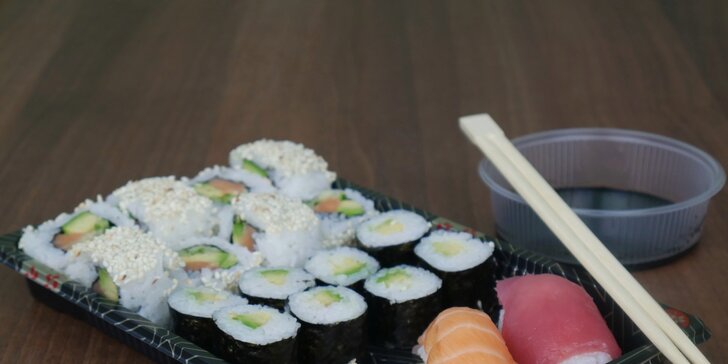 Asie do vašeho obýváku: rozvoz kvalitního sushi z moderního bistra Guty