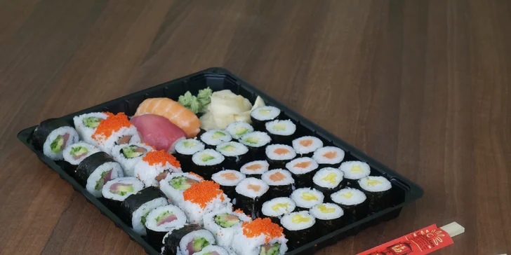 Asie do vašeho obýváku: rozvoz kvalitního sushi z moderního bistra Guty