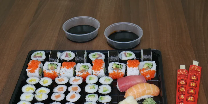 Asie do vašeho obýváku: rozvoz kvalitního sushi z moderního bistra Guty