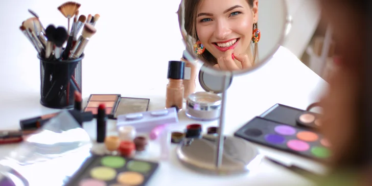 Individuální kurz líčení pro laiky i pokročilé: 2 hod. teorie a praxe i make-up jako dárek