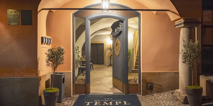 Zabydlíte se v luxusním Boutique hotelu Templ. 