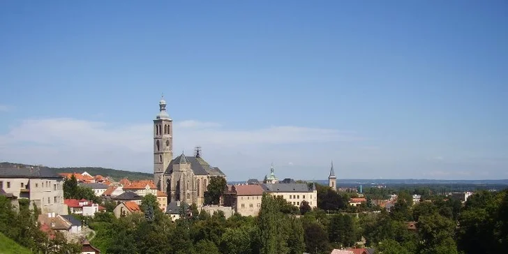 Kutná Hora s pohledem na kostel Sv. Jakuba