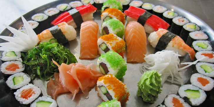 Chyťte si svou rolku: japonské sushi sety s 24 nebo 46 kousky