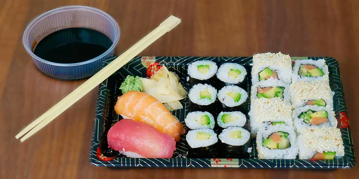 Asie do vašeho obýváku: rozvoz kvalitního sushi z moderního bistra Guty