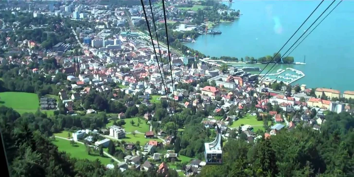 Víkendový výlet k nejmohutnějším vodopádům Evropy, do Bregenz a Lindau