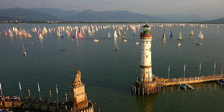 Víkendový výlet k nejmohutnějším vodopádům Evropy, do Bregenz a Lindau