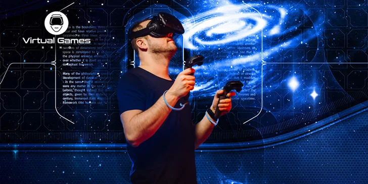 Virtuální realita v centru Brna: Únikovka a další hry pro až 3 hráče