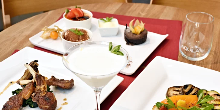 Pod taktovkou italského šéfkuchaře: 4chodové menu dle výběru pro dvě osoby
