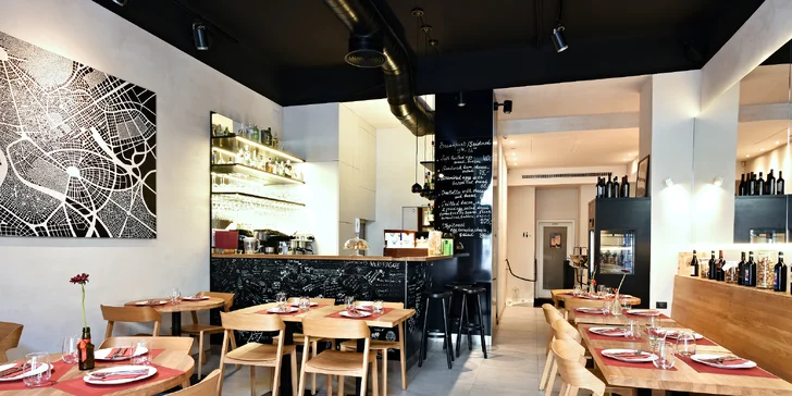 Pod taktovkou italského šéfkuchaře: 4chodové menu dle výběru pro dvě osoby
