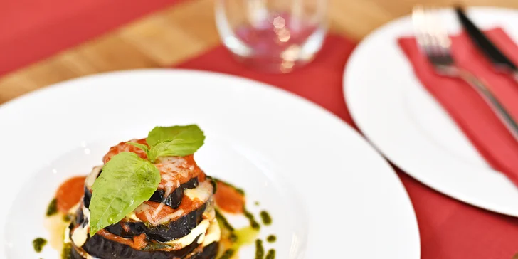 Pod taktovkou italského šéfkuchaře: 4chodové menu dle výběru pro dvě osoby