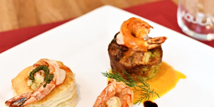 Pod taktovkou italského šéfkuchaře: 4chodové menu dle výběru pro dvě osoby