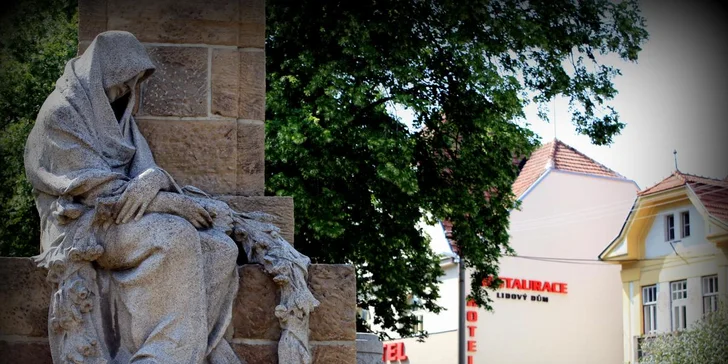 2 noci pro 2 os. plné romantiky v hotelu Lidový dům u zámku